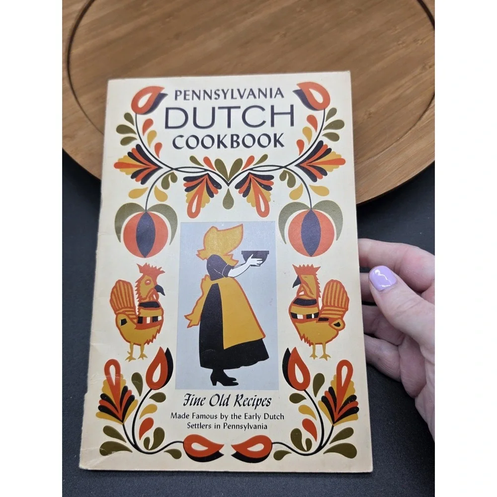 Vintage Pennsylvania Dutch Cookbook Fine Old Recipes Settlers PA 1960‎
